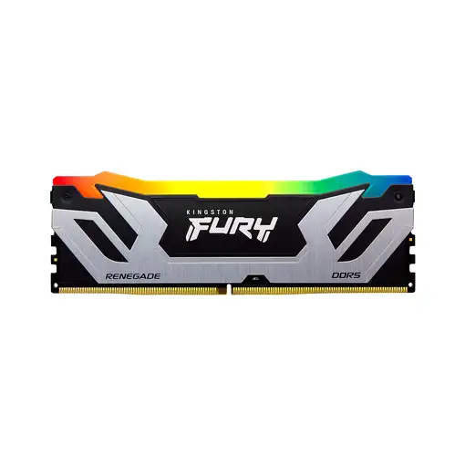 Kingston Technology FURY 24GB 8400MT/s DDR5 CL40 CUDIMM Renegade RGB Silver XMP