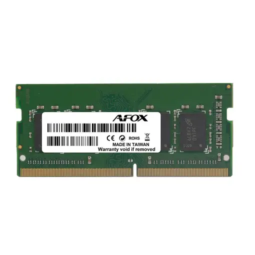 AFOX AFSD38BK1L módulo de memoria 8 GB 1 x 8 GB DDR3L 204-pin SO-DIMM