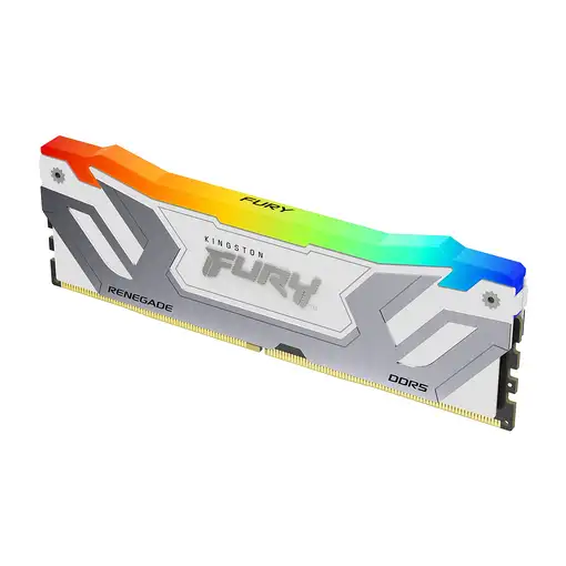 Kingston Technology FURY 24GB 8400MT/s DDR5 CL40 CUDIMM Renegade RGB Blanco XMP