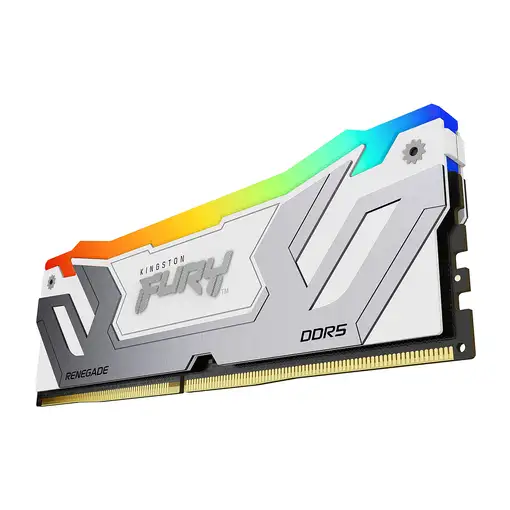 Kingston Technology FURY 24GB 8400MT/s DDR5 CL40 CUDIMM Renegade RGB Blanco XMP