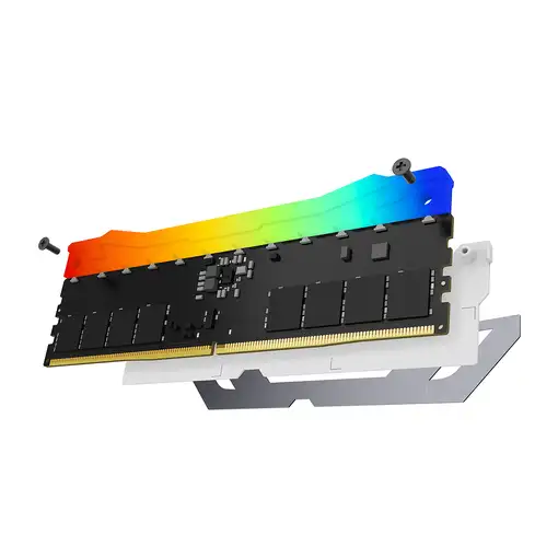 Kingston Technology FURY 24GB 8400MT/s DDR5 CL40 CUDIMM Renegade RGB Blanco XMP