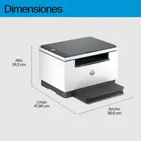 HP LaserJet M234d Multifunction Blanco y negro Impresora, Fotocopiadora, escáner;
