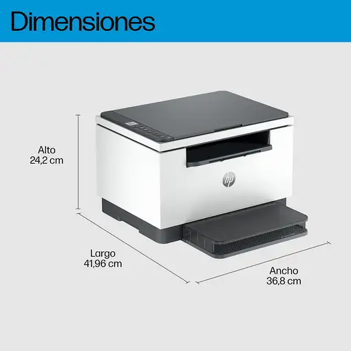 HP LaserJet M234d Multifunction Blanco y negro Impresora, Fotocopiadora, escáner;