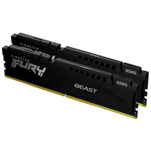 Kingston Technology FURY Beast 64GB 5200MT/s DDR5 CL40 DIMM (Kit de 2) Black