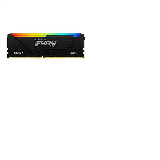 Kingston Technology FURY Beast 64GB 3200MT/s DDR4 CL16 DIMM (Kit de 4) 1Gx8 RGB