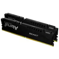 Kingston Technology FURY Beast 128GB 5600MT/s DDR5 CL40 DIMM (Kit de 2) Black