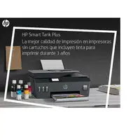HP Smart Tank Plus 655 Inalámbrico All-in-One Color Impresora, Fotocopiadora, escá