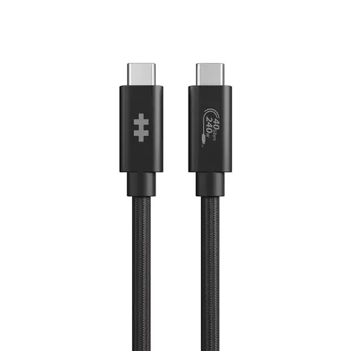 HYPER HyperDrive Next cable USB USB4 Gen 3x2 1,2 m USB C Negro