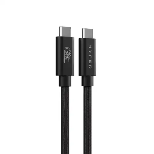 HYPER HyperDrive Next cable USB USB4 Gen 3x2 1,2 m USB C Negro