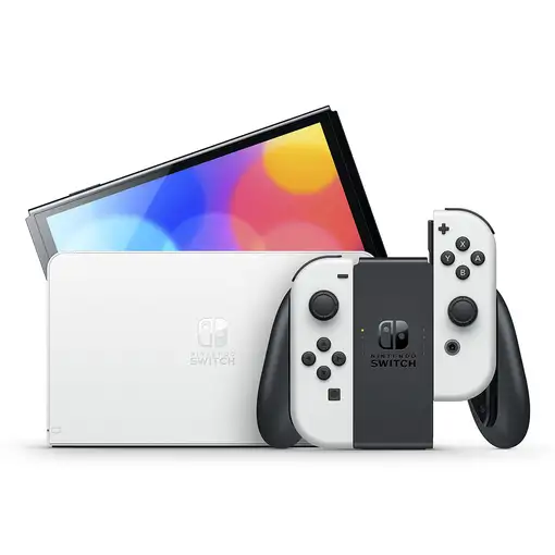 Consola portátil NINTENDO Switch OLED + Mario Kart 8 Deluxe + Nintendo Switch Onli