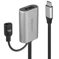 Lindy 43270 cable USB USB 3.2 Gen 1 (3.1 Gen 1) 5 m USB C USB A Plata