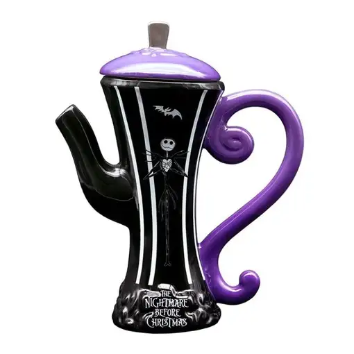 Tetera de Cerámica Abystyle Pesadilla Antes de Navidad Modelo Jack Skellington Tetera de Cerámica Abystyle Pesadilla Antes de Navidad Modelo Jack Skellington