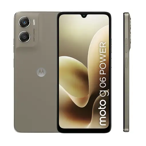 Smartphone Motorola moto g06 power 4 + 64GB Caqui MOTOROLA Smartphone Motorola moto g06 power 4 + 64GB Caqui MOTOROLA
