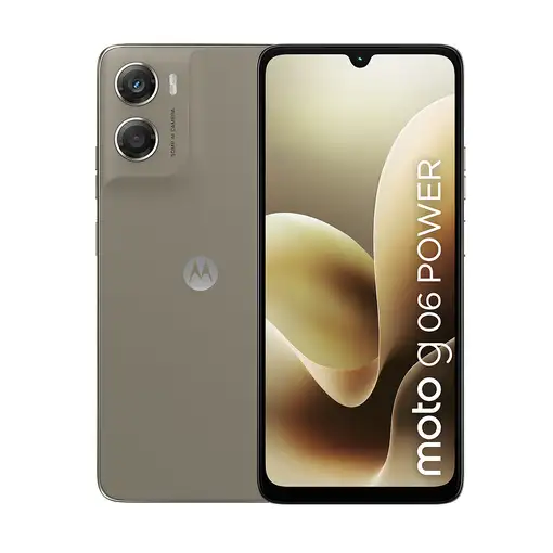 Smartphone Motorola moto g06 power 4 + 64GB Caqui MOTOROLA
