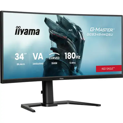 iiyama G-MASTER GCB3484WQSU-B1 pantalla para PC 86,4 cm (34") 3440 x 1440 Pixeles iiyama G-MASTER GCB3484WQSU-B1 pantalla para PC 86,4 cm (34") 3440 x 1440 Pixeles