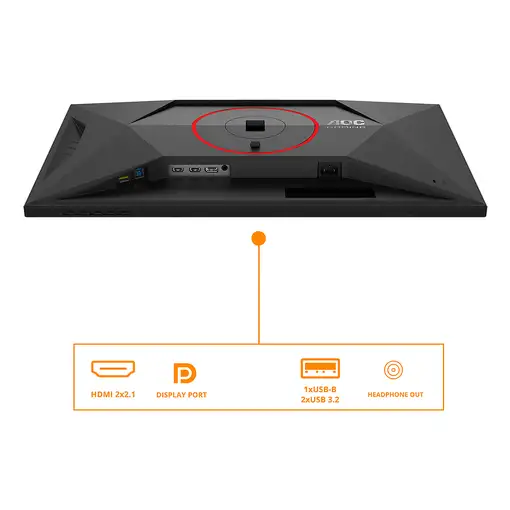 AOC G4 U27G4R pantalla para PC 68,6 cm (27") 3840 x 2160 Pixeles 4K Ultra HD