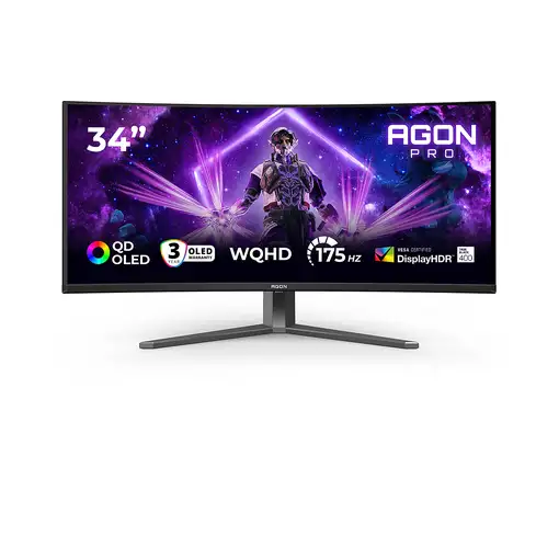 AOC AGON PRO AG346UCD para PC 86,4 cm (34") 3440 x 1440 Pixeles  UltraWide QHD