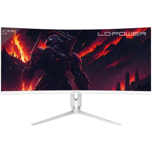 LC-Power LC-M34-Q-C-PRO pantalla para PC 86,4 cm (34") 3440 x 1440 Pixeles LC-Power LC-M34-Q-C-PRO pantalla para PC 86,4 cm (34") 3440 x 1440 Pixeles
