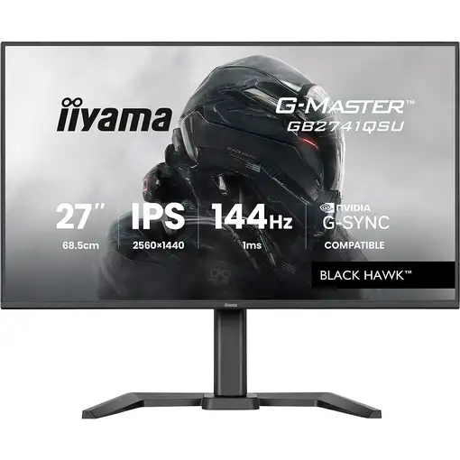 iiyama G-MASTER GB2741QSU-B1 para PC 68,6 cm (27'') 2560 x 1440 Pixeles 4K UHD iiyama G-MASTER GB2741QSU-B1 para PC 68,6 cm (27'') 2560 x 1440 Pixeles 4K UHD