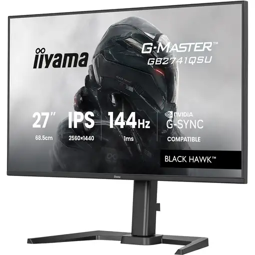 iiyama G-MASTER GB2741QSU-B1 para PC 68,6 cm (27'') 2560 x 1440 Pixeles 4K UHD