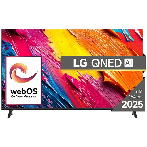 Televisor QNED 65" 4K Ultra HD Negro Smart 65QNED70A6A LG