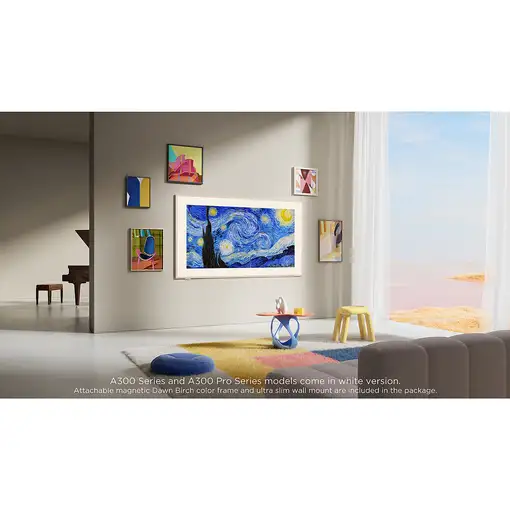 Televisor QLED 75" 4K Ultra HD Blanco Smart 75A300W TCL