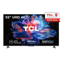 Televisor DLED 55" 4K Ultra HD Metálico Smart 55V6C TCL