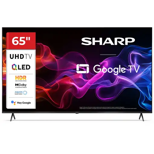 Televisor QLED 65" 4K Ultra HD Negro Smart 65HP5265E SHARP