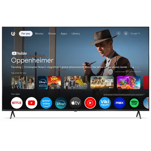 Televisor QLED 65" 4K Ultra HD Negro Smart 65HP5265E SHARP