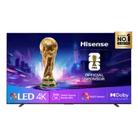 Televisor QLED 100" 4K Ultra HD Negro Smart 20016384 HISENSE