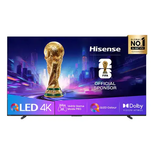 Televisor QLED 100" 4K Ultra HD Negro Smart 20016384 HISENSE Televisor QLED 100" 4K Ultra HD Negro Smart 20016384 HISENSE
