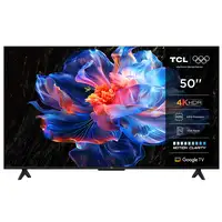 Televisor LED 50" 4K Ultra HD Negro Smart 50P69K TCL