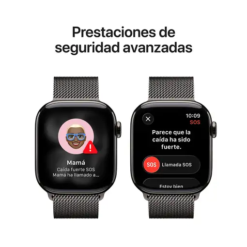 Apple Watch Series 11 OLED 42 mm Digital 374 x 446 Pixeles táctil 5G Titanio