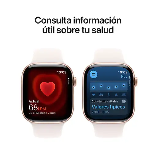 Apple Watch Series 11 OLED 46 mm Digital 416 x 496 Pixeles táctil Oro rosa
