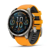 Smartwatch GARMIN Fenix 8 47 mm Zafiro Naranja