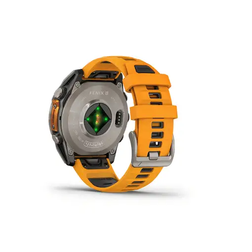 Smartwatch GARMIN Fenix 8 47 mm Zafiro Naranja
