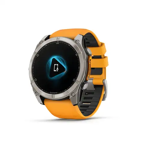 Smartwatch GARMIN Fenix 8 Zafiro 51 mm Naranja