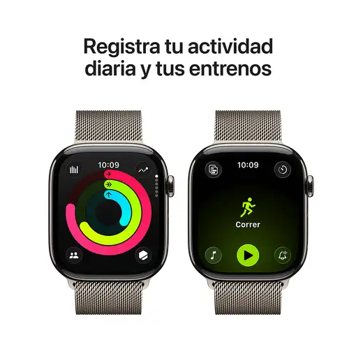 Apple Watch Series 11 OLED 46 mm Digital 416 x 496 Pixeles táctil 5G Titanio