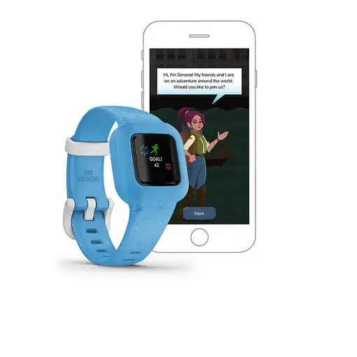 Smartwatch GARMIN   Vivofit Jr 3 Estrellas Azules