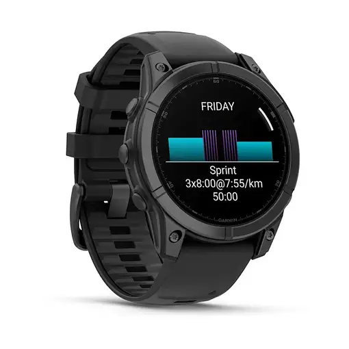 Smartwatch GARMIN  Fenix E 47mm Acero Gris