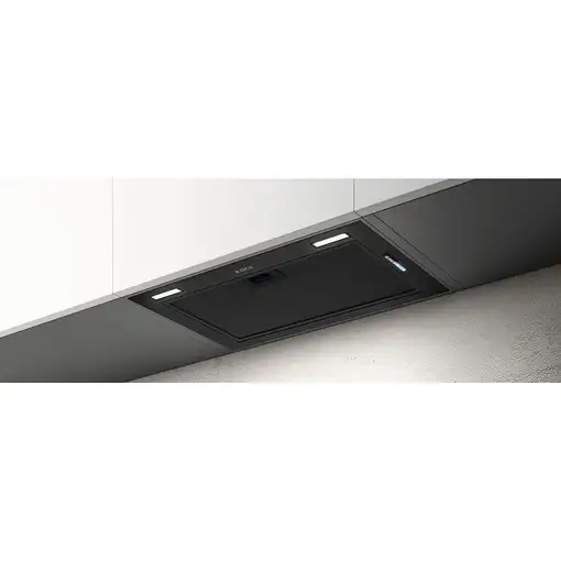 Elica FOLD-BLK-60 PRF0181960 campana Encastrada Negro 600 m³/h