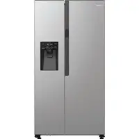Gorenje NRR9185ESXL nevera puerta lado a lado Independiente 566 L Gris
