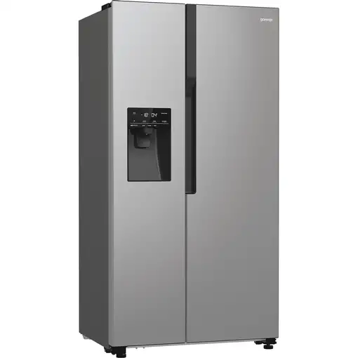 Gorenje NRR9185ESXL nevera puerta lado a lado Independiente 566 L Gris