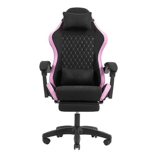 Mars Gaming MGC-X Fabric Silla para videojuegos  Asiento acolchado Negro, Rosa
