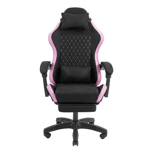 Mars Gaming MGC-X Fabric Silla para videojuegos  Asiento acolchado Negro, Rosa