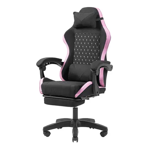 Mars Gaming MGC-X Fabric Silla para videojuegos  Asiento acolchado Negro, Rosa