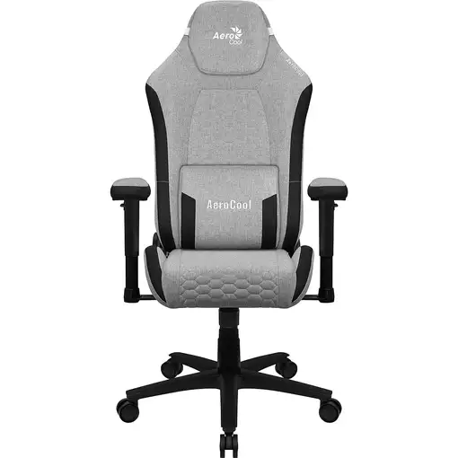 Aerocool CROWNASHGR, Silla Gaming Ergonómica, Cojines Ajustables, AeroWave