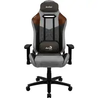 Aerocool DUKE AeroSuede Silla para videojuegos universal Negro, Marrón, Gris