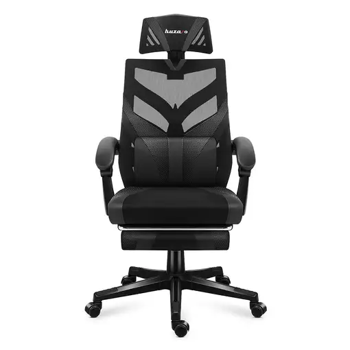 Huzaro Combat 5.0 Silla para videojuegos de PC Asiento de malla Negro