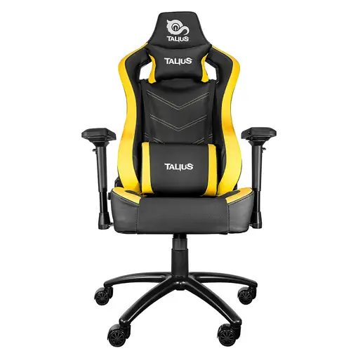 TALIUS silla Vulture gaming negra/amarilla butterfly, base nylon